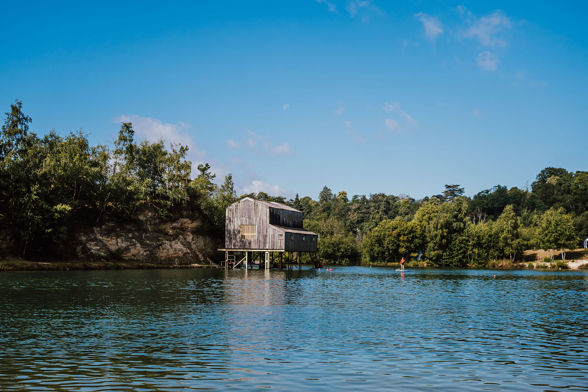 view of buckland park lake